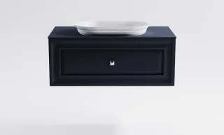 Тумба с раковиной Astra-Form Шарм 4631177715105 90 см серый матовый